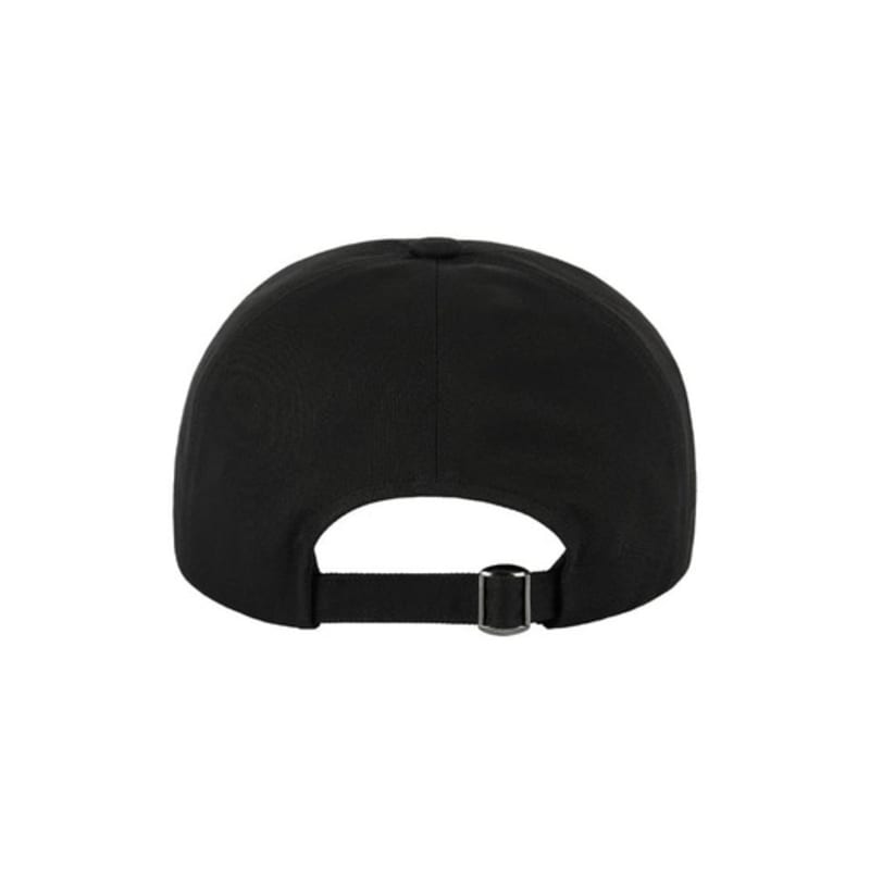 DEINET D LOGO CAP IN BLACK