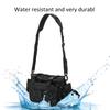 Polyester Fishing Shoulder Bag Adjustable Straps Fishing Bag Fishing Tool Bag  Outdoor Storage