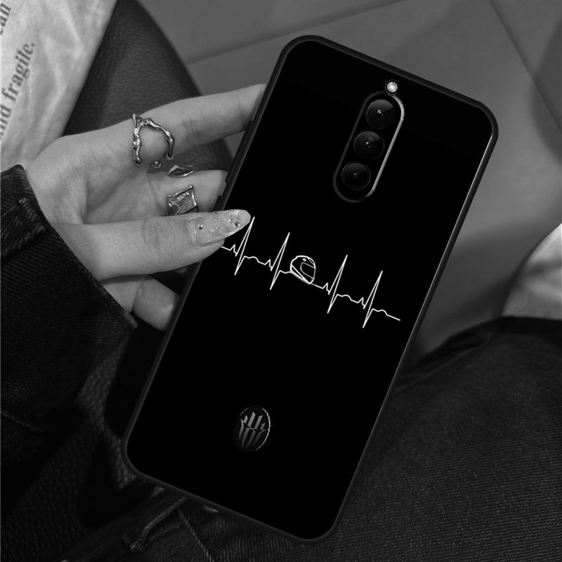 Motorcycle Heartbeat Case For ZTE Nubia RedMagic 11 10 Pro Plus 9 8 9S 8S 10S Pro 5G 5S 6S 7S 6 7 Pro 11 Air Cover