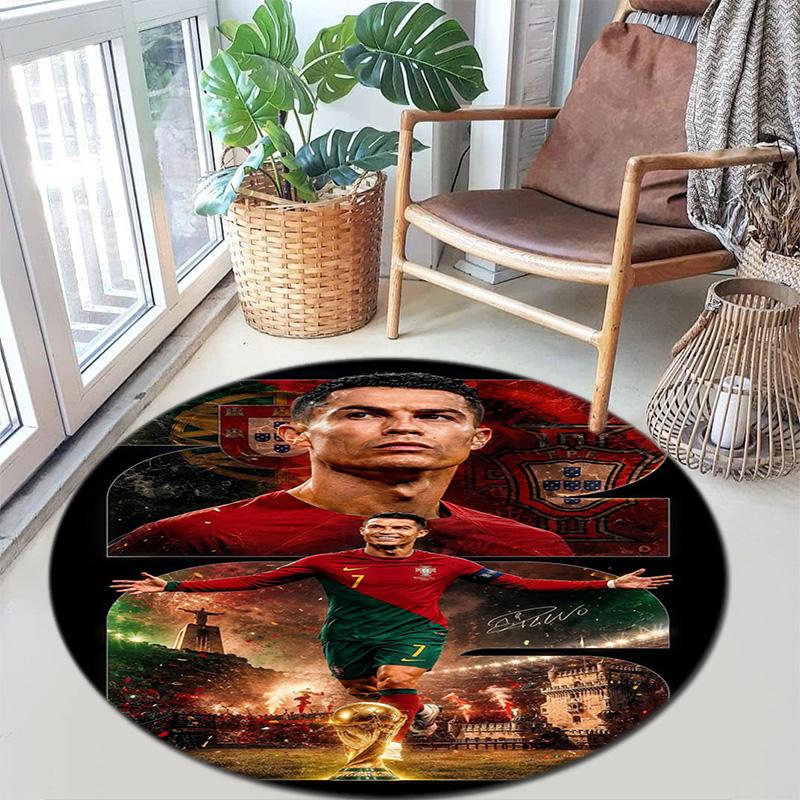 Cristiano Ronaldo Portugal Legend Carpet Printing Home Decor Dormitory Decoration Room Bathroom Mat