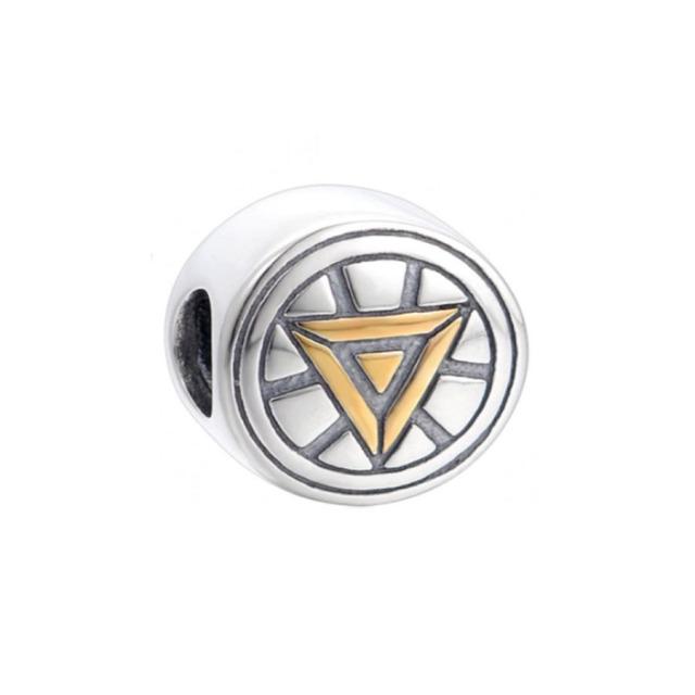 New 925 Silver Alien Warrior Spaceship Shield Charm Pendant Suitable For Bracelet Diy Exquisite Jewelry