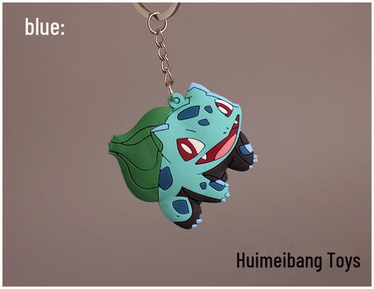Little Elf Pikachu Keychain: Soft PVC Pokémon Pendant Toy