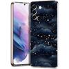 Transparent Phone Case Cover for Samsung Galaxy S25 S24 S23 S22 S20 S21 FE Ultra S10 S10E Plus Fashion Starry Sky Stars Pattern