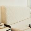 Jacquard Velvet Elastic Bedhead Cover All-inclusive Bedroom Home Bedside Backrest Protection Headboard Dust Cover