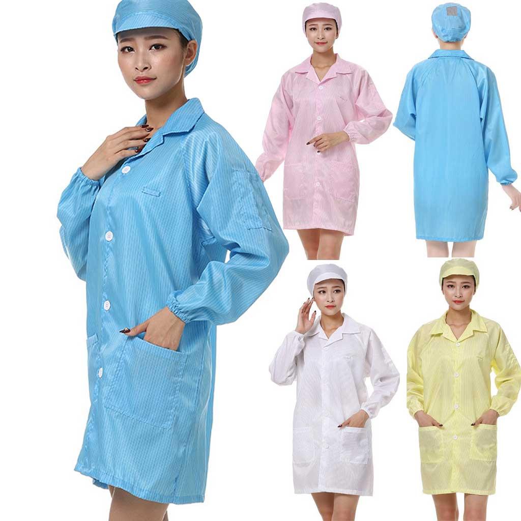 Unisex Protective Suit Couple Models Of Antistatic DustFree Clothes