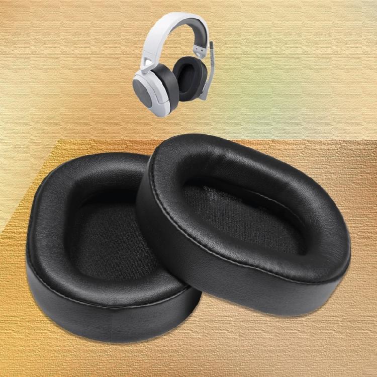 Headphone Ear Pad Memory Foam Ear Cushions Enhances Acoustics Seal Sweatproof for HS65/HS55 Gaming Headphones Earpads