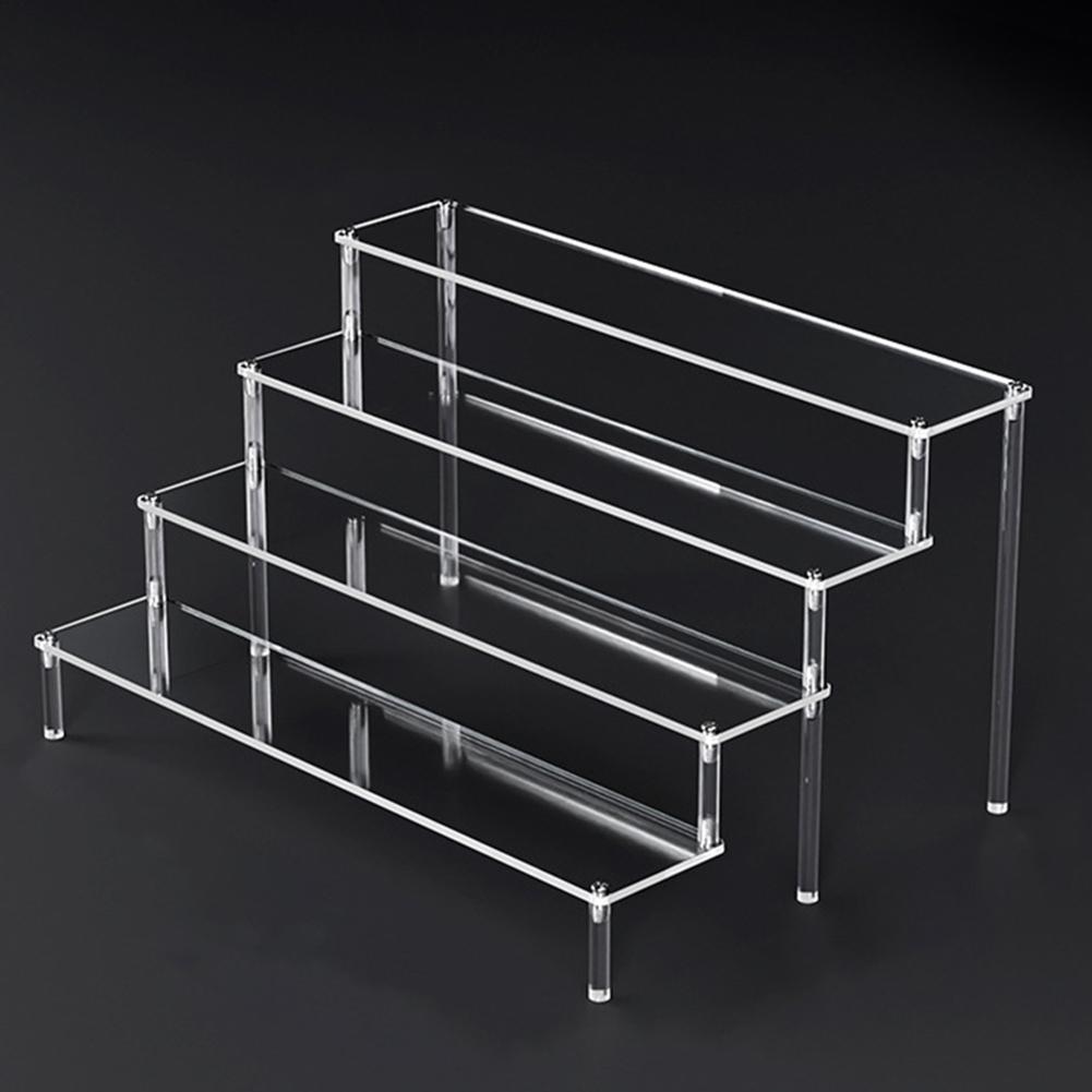 25 Layers Acrylic Display Stand Featuring Transparent Material for Perfume Figurine Jewelry and Collectible Display