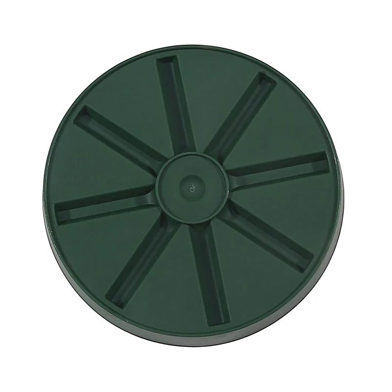 1 szt. Tacka na rośliny do wnętrz, okrągła plastikowa doniczka na kwiaty, trwała, odporna na gnicie, narzędzie ogrodowe do domu