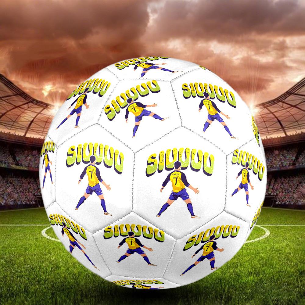 Portugiesische Fußballlegende Cr7 Größe 5 Fußball Maschinengenäht Outdoor Universell Fußball Fußballzubehör