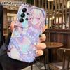 Phone case: 2D flat, fits Samsung Galaxy A34 A35 M05 M06 S20 S22 S21 FE Plus 5G, cat ear girl, perfect Christmas and Halloween holiday gift