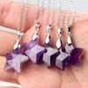 European & American Fashion Five-Pointed Star Pendant Necklace for Women - High-End Titanium Steel, Colorfast Jewelry