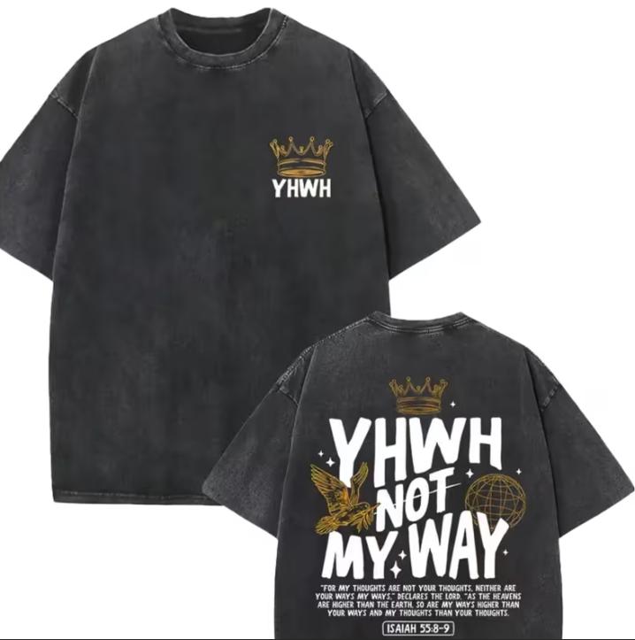 

A Doublesided NEVERMIND Lunar Phase Changes Retrostyle Printed Vintage Washed Distressed Crew Neck Tshirt 2XL