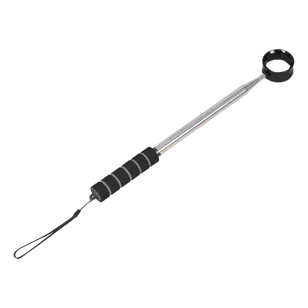 Golf Ball RetrieverTelescopic Stainless Steel Shaft High Durability Double-Sided Ball Picker Upper Grabber Golf Gifts for Golfer