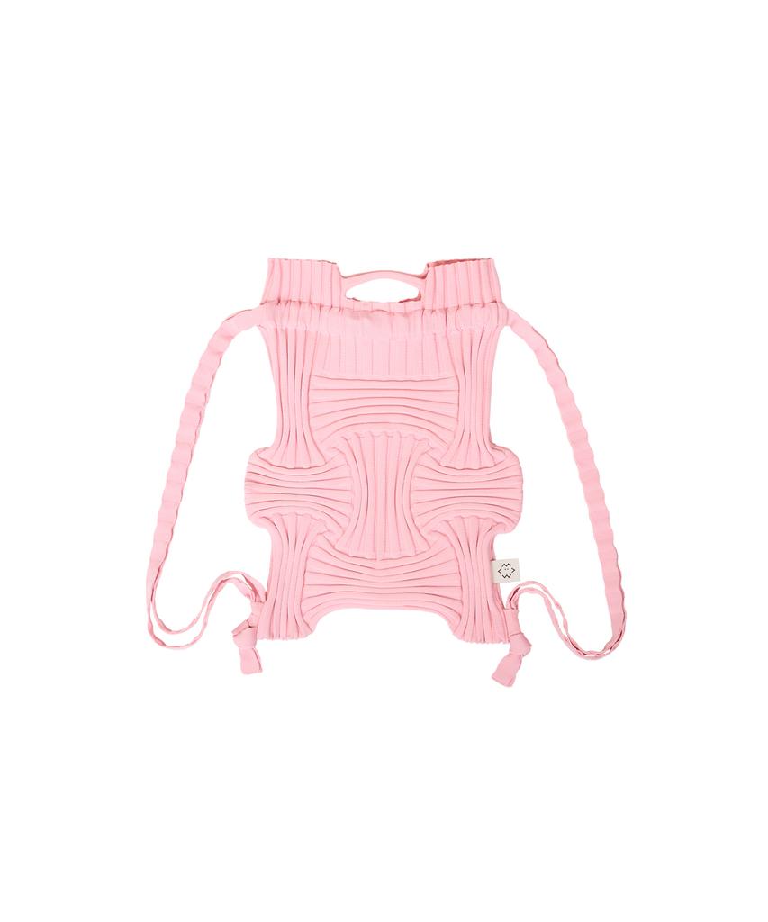 Pleatsmama New Bow Backpack Light Pink