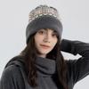 New Fair Island Jacquard Autumn and Winter Knitted Hat Children's Couple Simple Ear Protection Warm Baotou Wool Hat Men's Trend