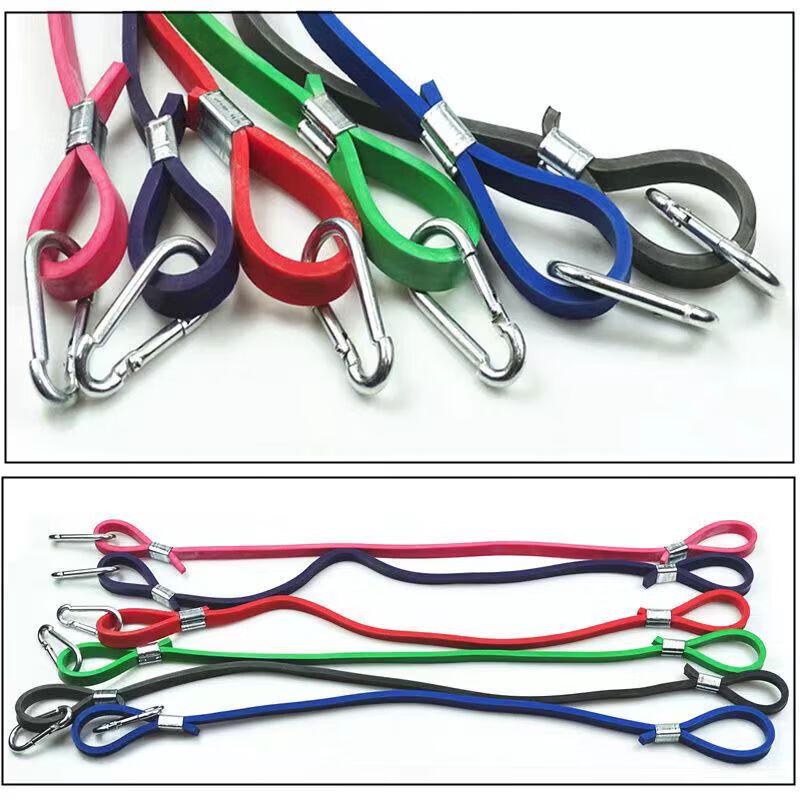 Fengzhi 1M Elastic Bungee Cords with Hooks (8-Pack)