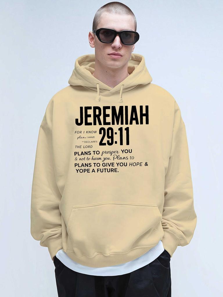 Harajuku Style Christian Jesus Church Hoodie Men's Retro Sweatshirt Streetwear Y2K