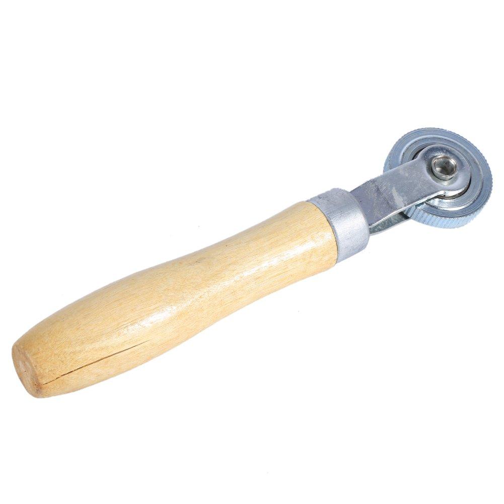 SOCOCO Záplata Krimpovací Váleček Váleček na Opravu Pneumatik Dřevěná Rukojeť Odstranění Vzduchu Úspora Práce Záplata