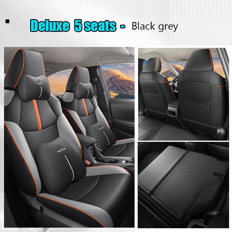 Car Special Seat Covers For Toyota Corolla Cross SUV  2025-2025 Leather Waterproof Automotive protective Cushion Accessories