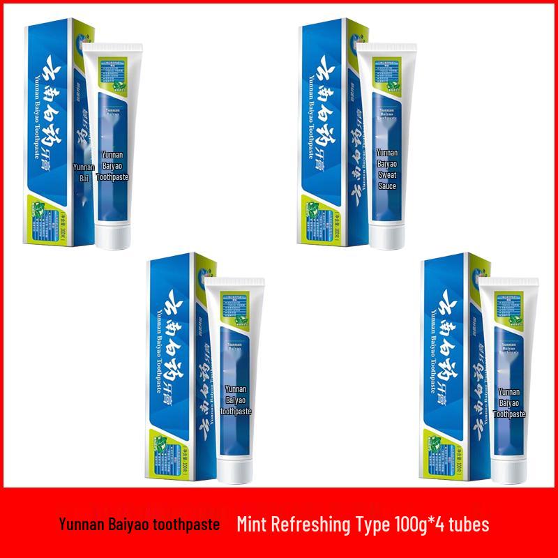 Yunnan Baiyao Peppermint Refreshing Toothpaste