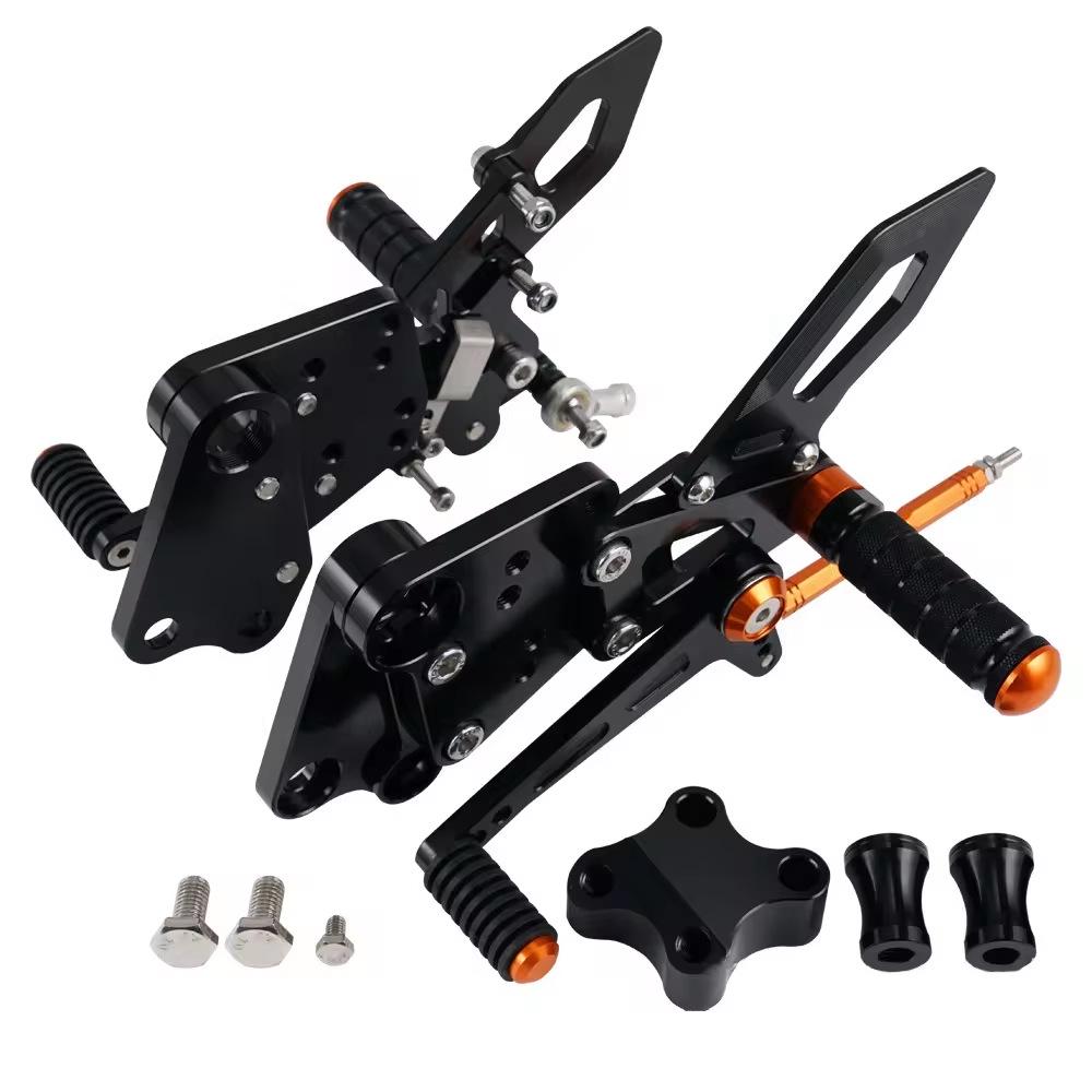 Compatible Rearset Footpeg Bracket for KTM Duke 125/200/250/390 (2017-2022)