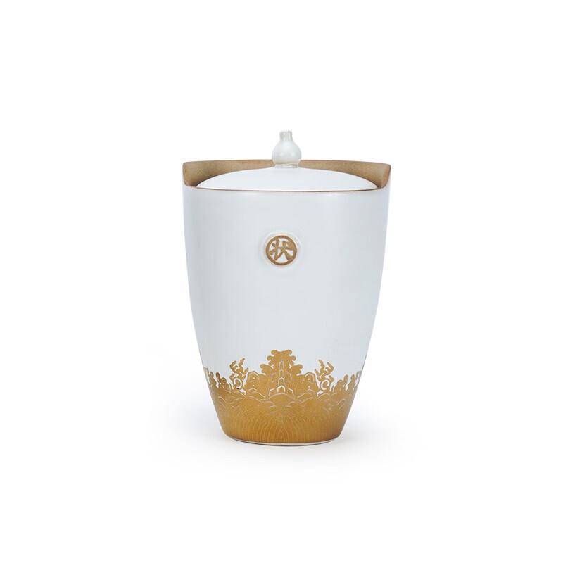 Wanqiantang Ceramic Office Teacup with Lid