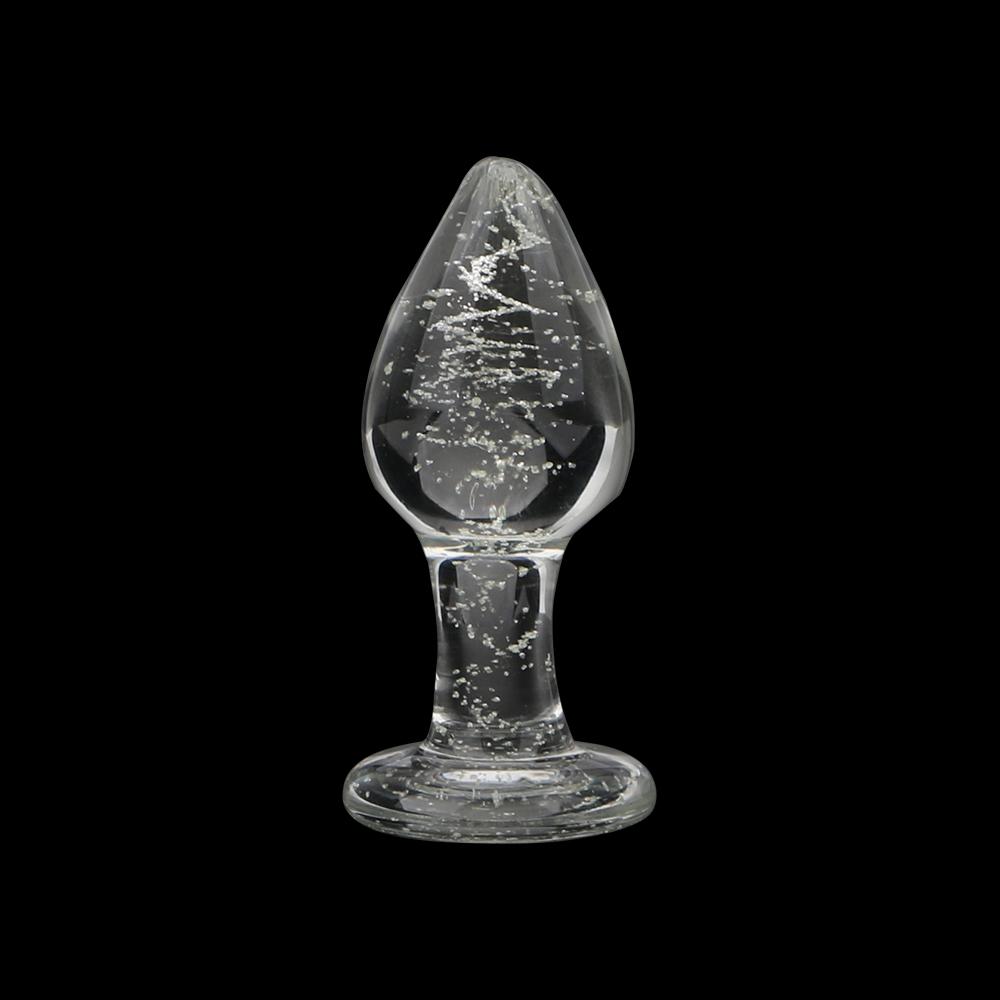 Sex Toys for Couples Sex Anal Beads Anal Plug Toys for Adults Sex Shop Luminous Glass Butt Plug Anal Dilators