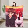 High School DxD  Blankets  Super Soft Comfortable Plush Bedding Throws For Children Bedroom Flannel Bedspread Bed Cover