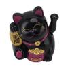 5.5in Electric Waving Arm Fortune Cat Decorative Cute Plastic Cat Ornaments for Cashier Desk