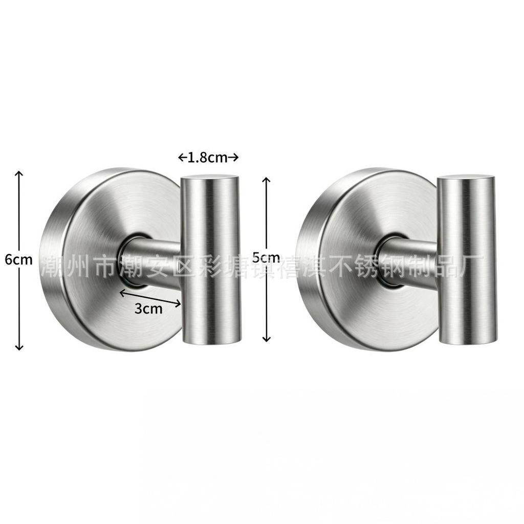 Traceless Stainless Steel Suction Cup Hook - Strong, No-Drill Wall Storage for Bathroom & Kitchen