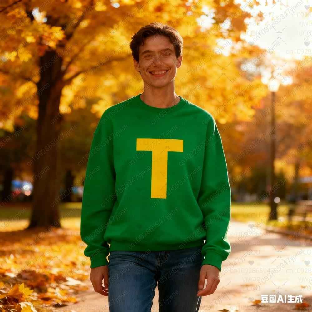 

2025 Men Alvin and The Chipmunks Unisex Casual Sportswear Round Neck Casual Sweatshirt Halloween Costume Women s Pullover Tops S