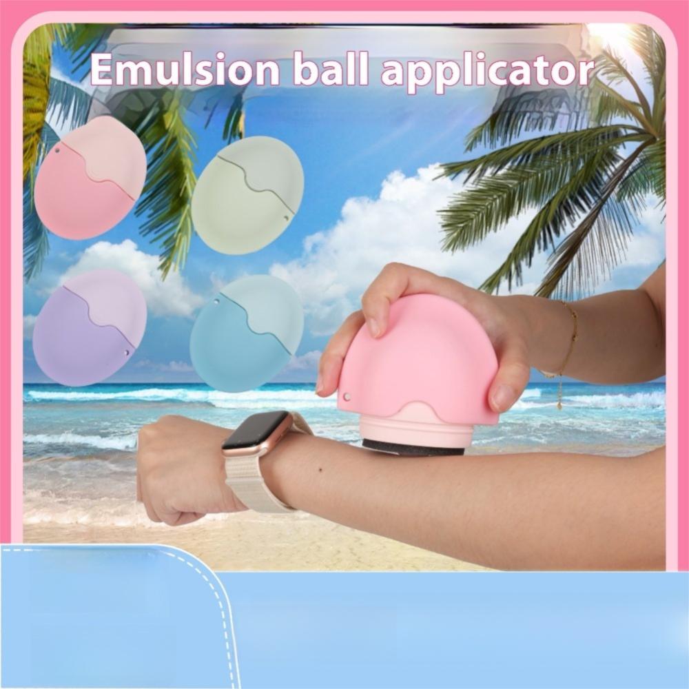 Silicone Isolation Lotion Cream Bottles Stitching Color Portable Sponge Tool  Travel