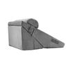 VEVOR Bed Wedge Pillow for Sleeping, 3 Pcs Adjustable Orthopedic Bed Wedge Set, with Washable Cover & Foam Support
