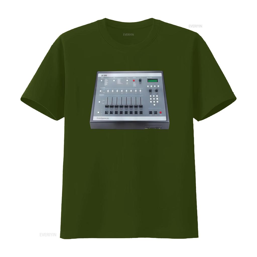 E Mu SP1200 Music Production Equipment Design T Shirt for High Quality Fast Shipping vintage Washed graphic Unisex Casual