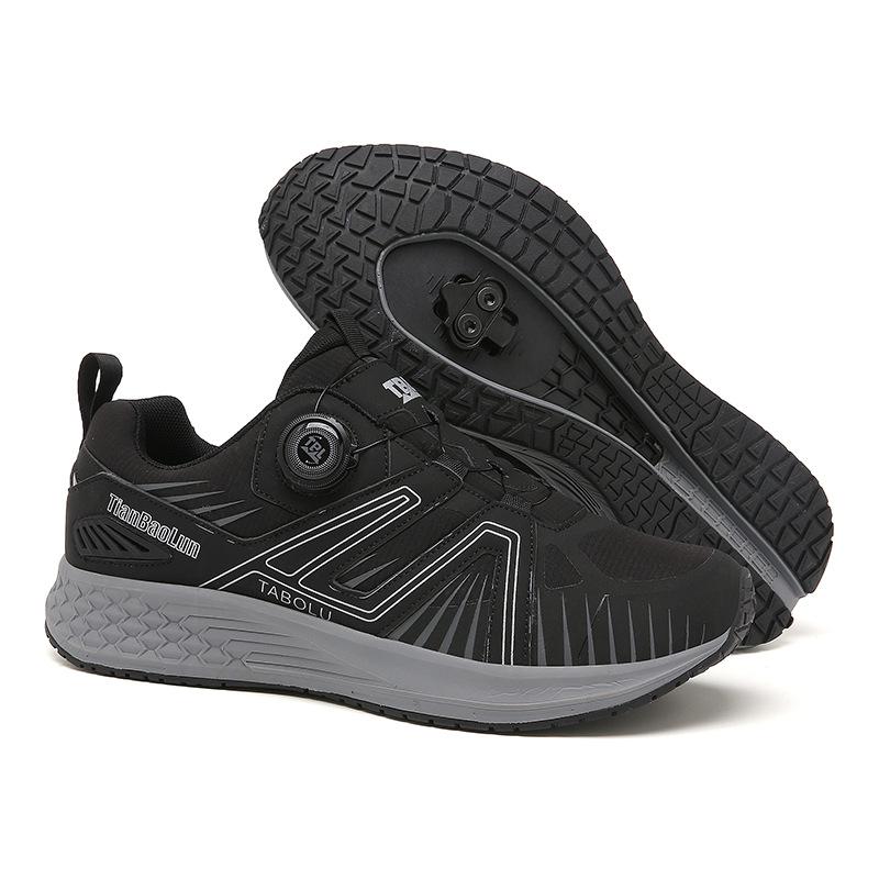

Professional cycling shoes New bicycle non-locking shoes Men s mountain bike lock shoes Hard sole breathable road bike shoes Cycling shoes 36
