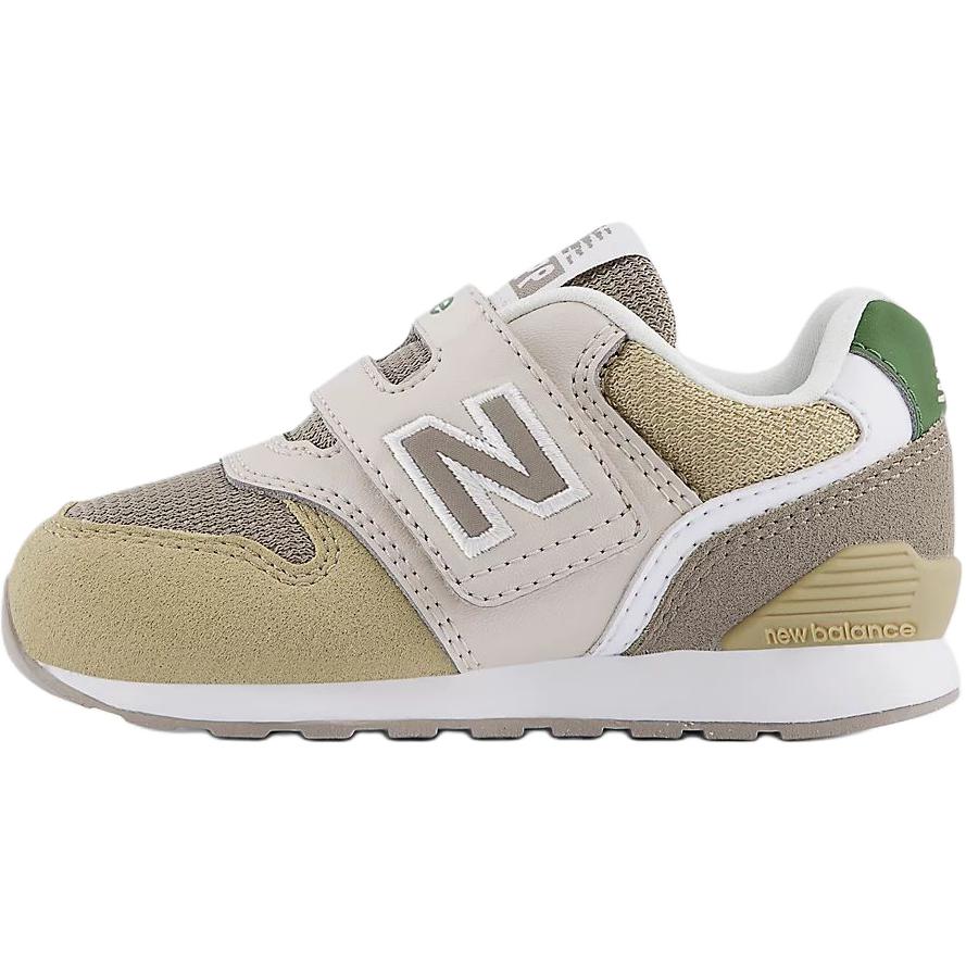 

New Balance NB 996 На липучке Удобная Мягкая Поддержка Низкий Верх Обувь для Ходьбы Детские кроссовки Бежевый IZ996TE3 26