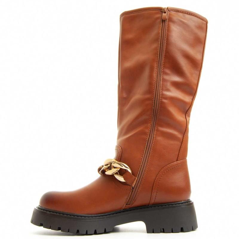 Bota Cómoda Para Mujer.  Montevita  Botalan8  83859