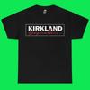 Kirkland Signature Herren T-Shirt bequem schwere schwarze Baumwolle Größe XL