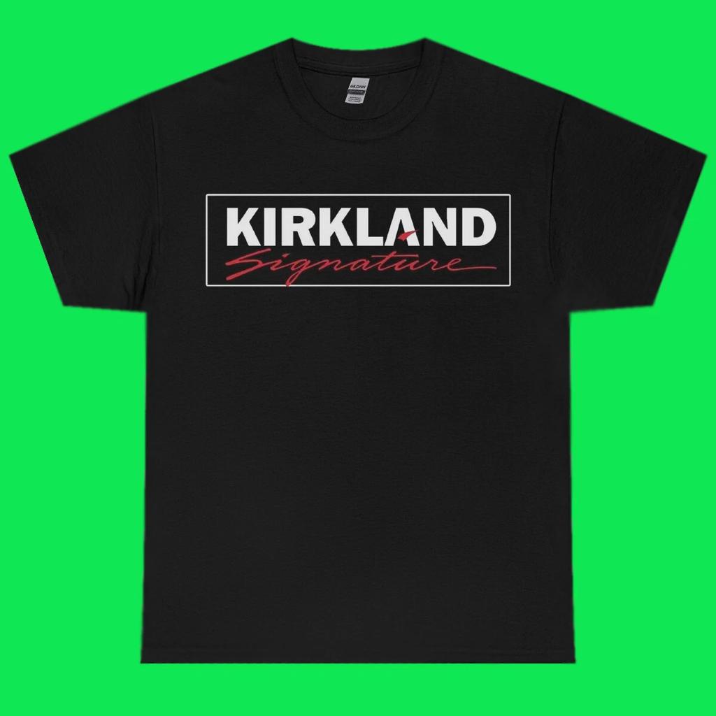 Kirkland Signature Men's T Shirt Comfortable Heavy Black Cotton Size XL