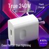 Official 240W Super Fast Charging Charger & Data Cable for Mate40/P50 Phones