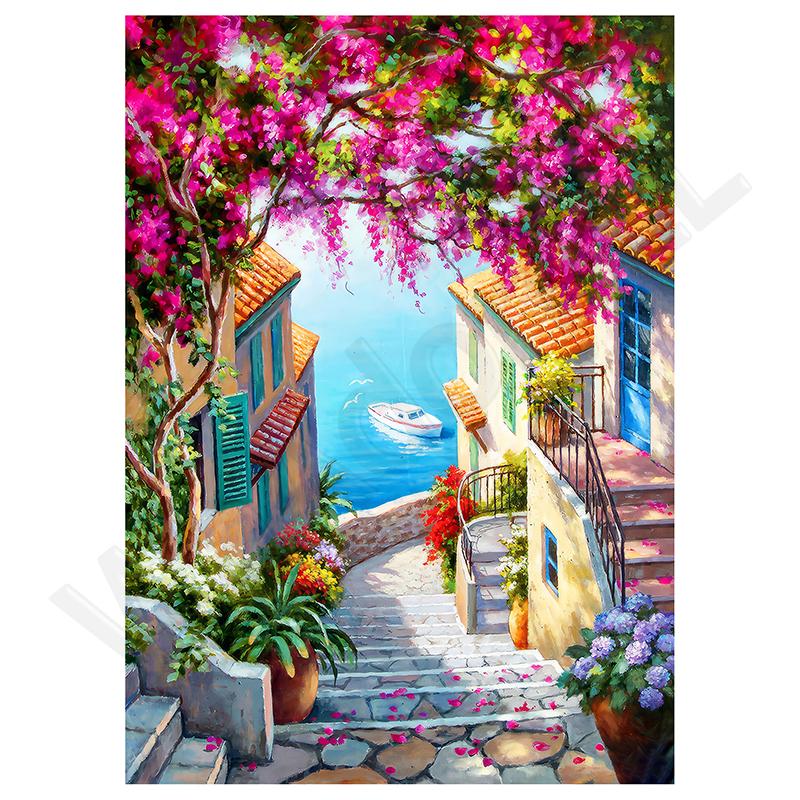 New 5D Diy Diamond Paintings 30x40 cm Mosaic Wall Diamond Art Painting Kits Embroidery Full Crystal Accessories New 2025 Paint