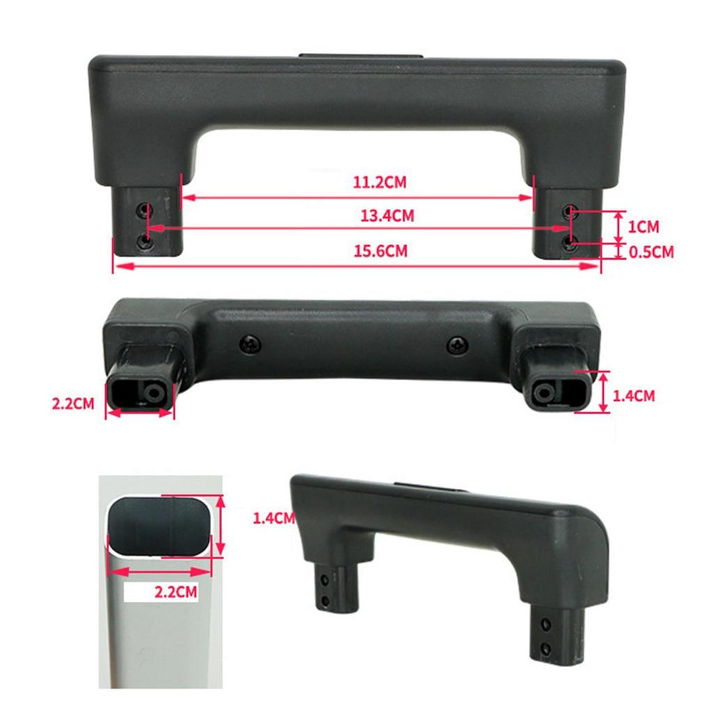 Luggage Handle Durability Simple Installation Replacement Portable Trolley Case Accessories Pull Handle Grip Travel Case Handle
