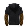 Men's Pullover Winter Workout Fleece Hoodie Jackets Full Zip Wool Warm Thick Coats