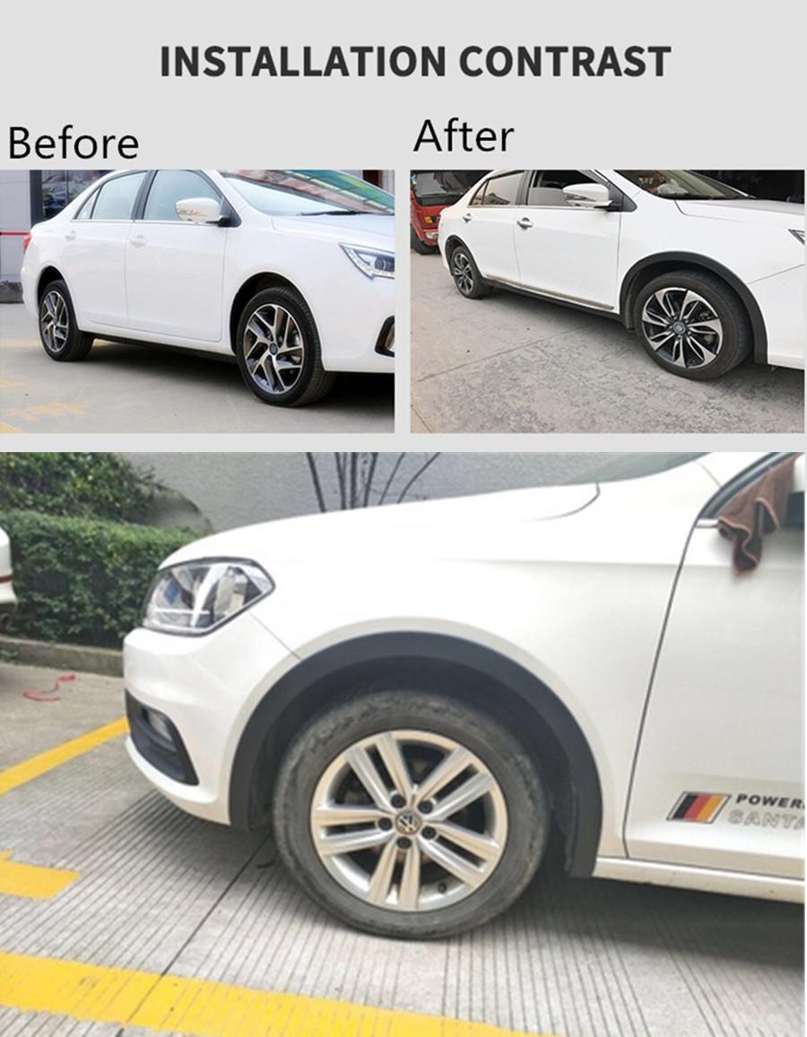 

Wheel Eyebrow Extender 59 x1.2 Black Universal Car Arch Protector