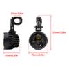 For BMW R E-bike LED Spotlight 1200GS F800GS MT07 MT09 CRF1000 Motorcycle 100W Fog Lights Switch Pair Auxiliary Driving Light