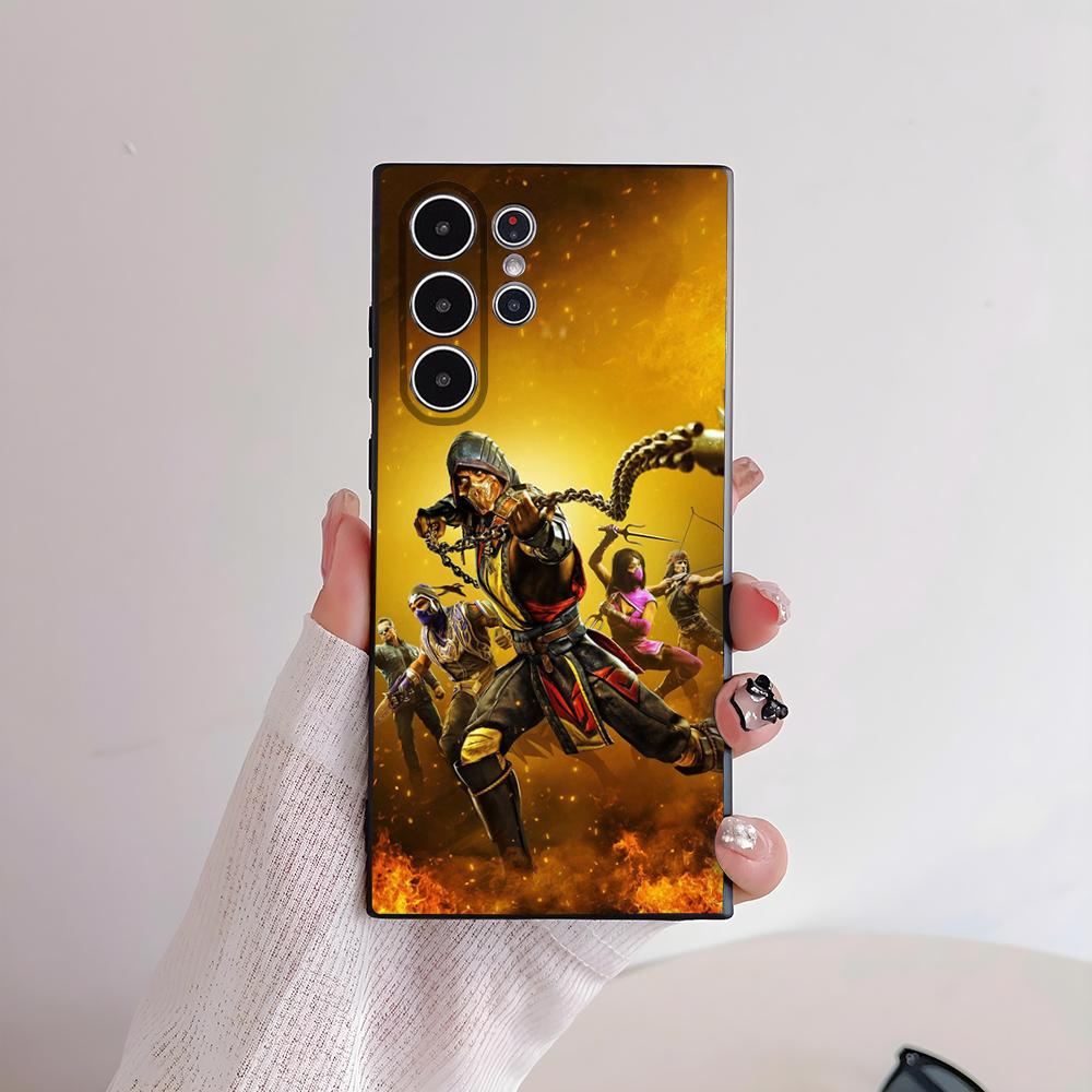 Mortal Kombat Phone Case For Samsung S Series S21 S22 S23 S24 S25 FE Plus Ultra TPU Soft To Skin-friendly Case
