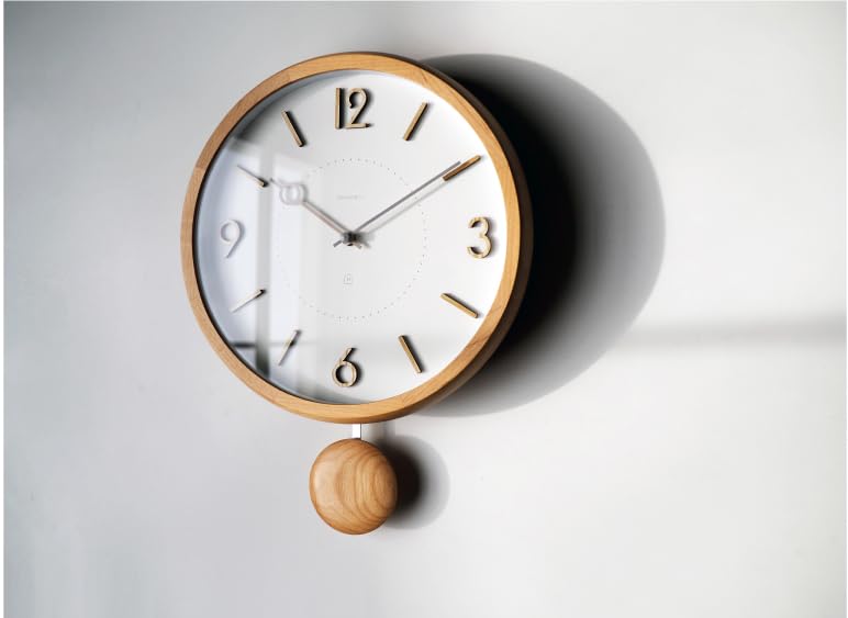 Interform Wall Clock Komero Sweep Movement CL-4425