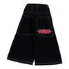 Hohe Taille Weites Bein Jeans Herren Streetwear Hip Hop Vintage Lockere Passform Gerader Schnitt Herbst