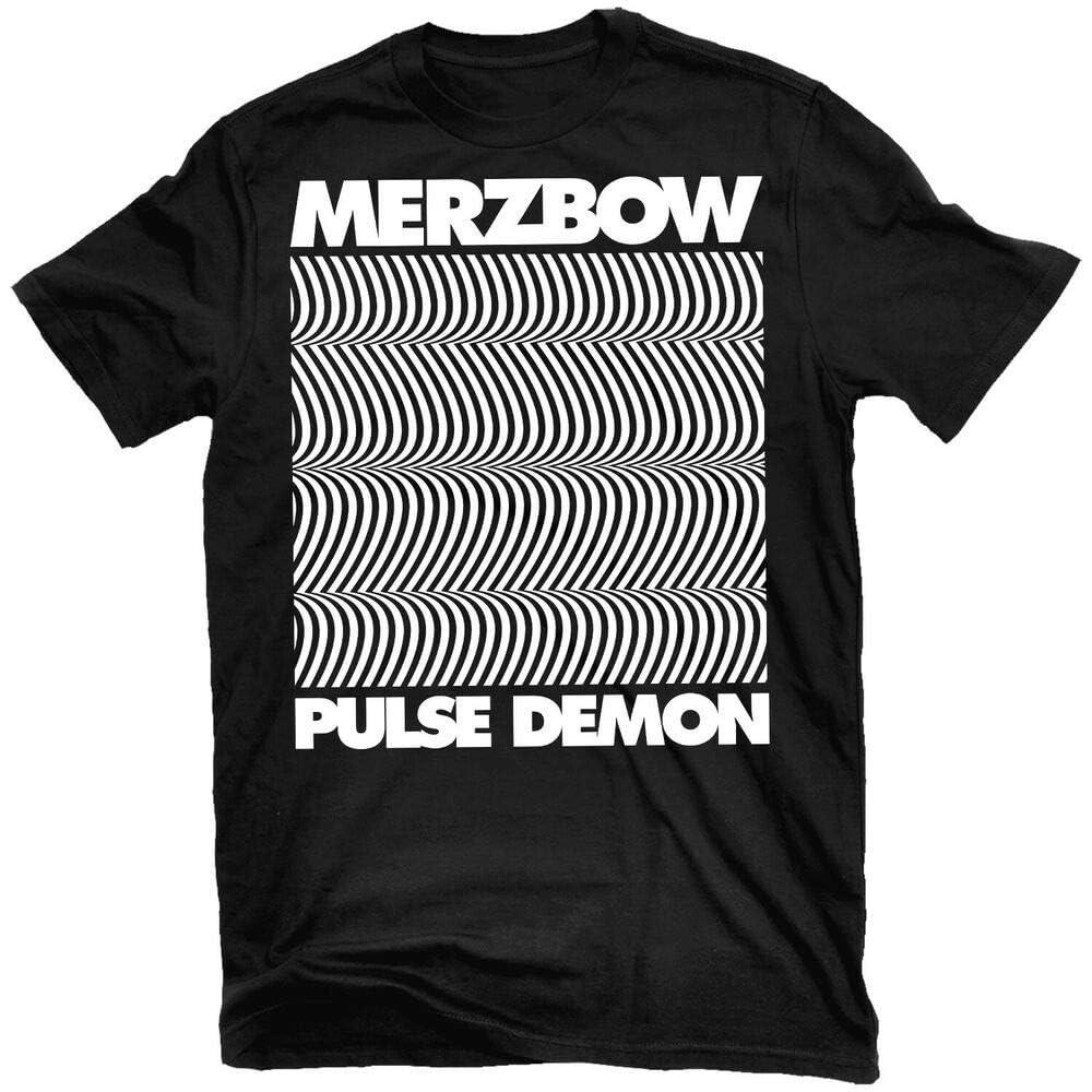 

New Summer Unisex Short Sleeve MERZBOW Relapse Records Black L чёрный