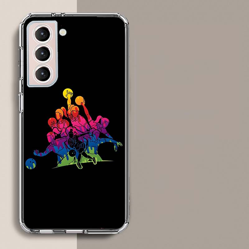 Bowling Entertainment Activities Phone Case for Samsung A16 A17 A26 A36 A56 A57 A55 A54 A37 A15 A25 A35 A14 A24 A34 Galaxy Note
